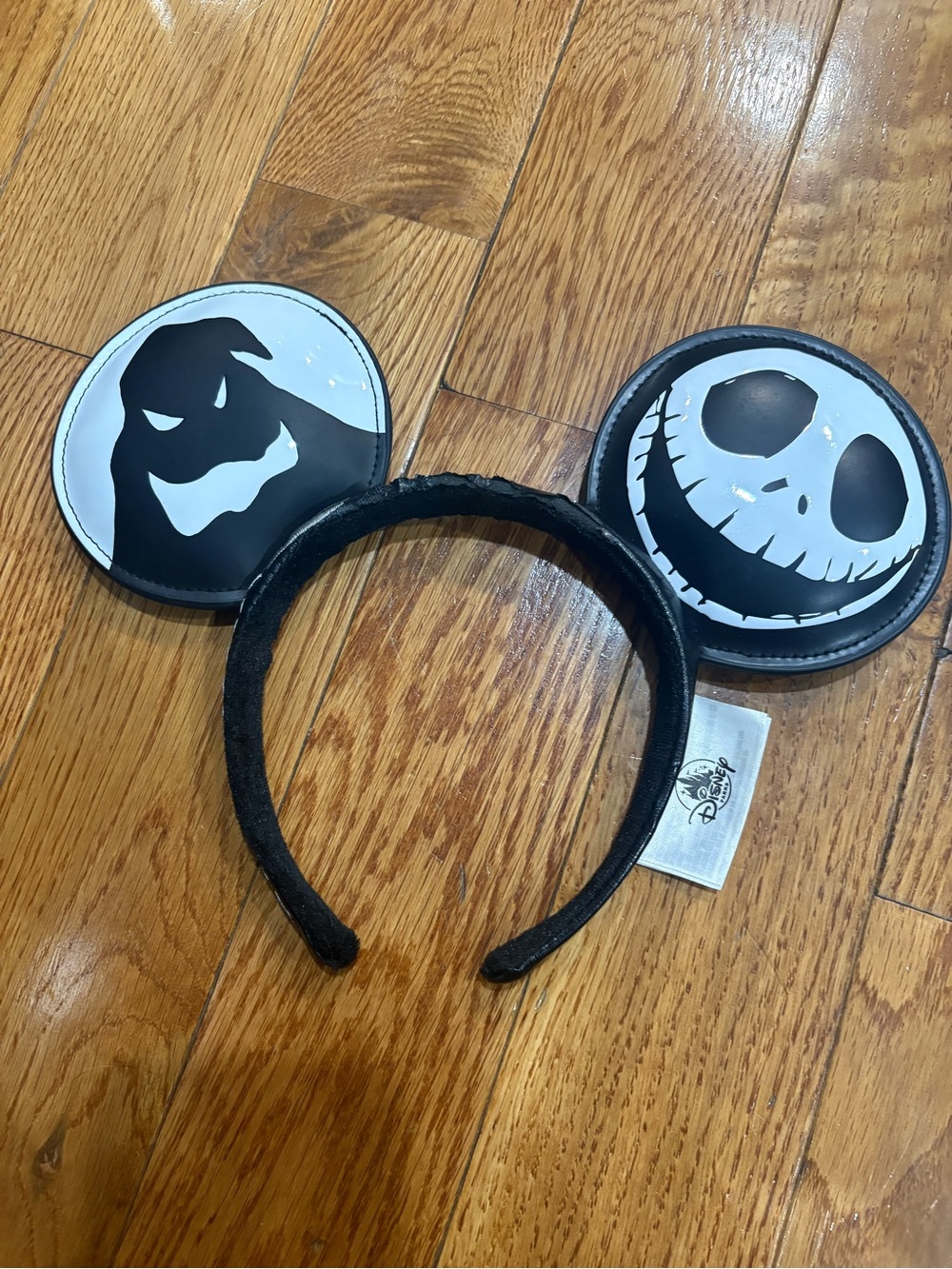 Disney Black & White Jack Skellington and Oogie Boogie Ear Headband